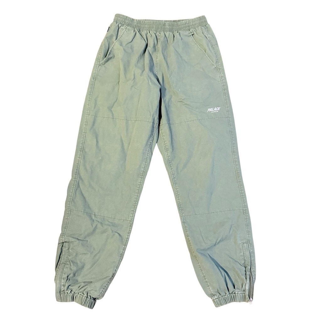 Palace Washed Cotton Jogger Olive Size Medium